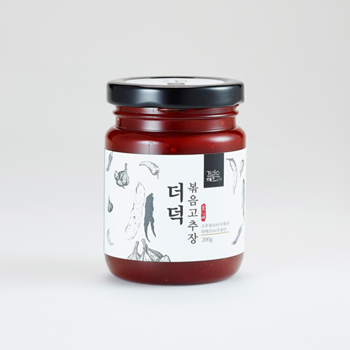 김인순제조 저염 볶음 고추장 210g, 더덕